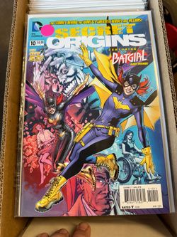 Secret origins 10 batgirl dc comic book