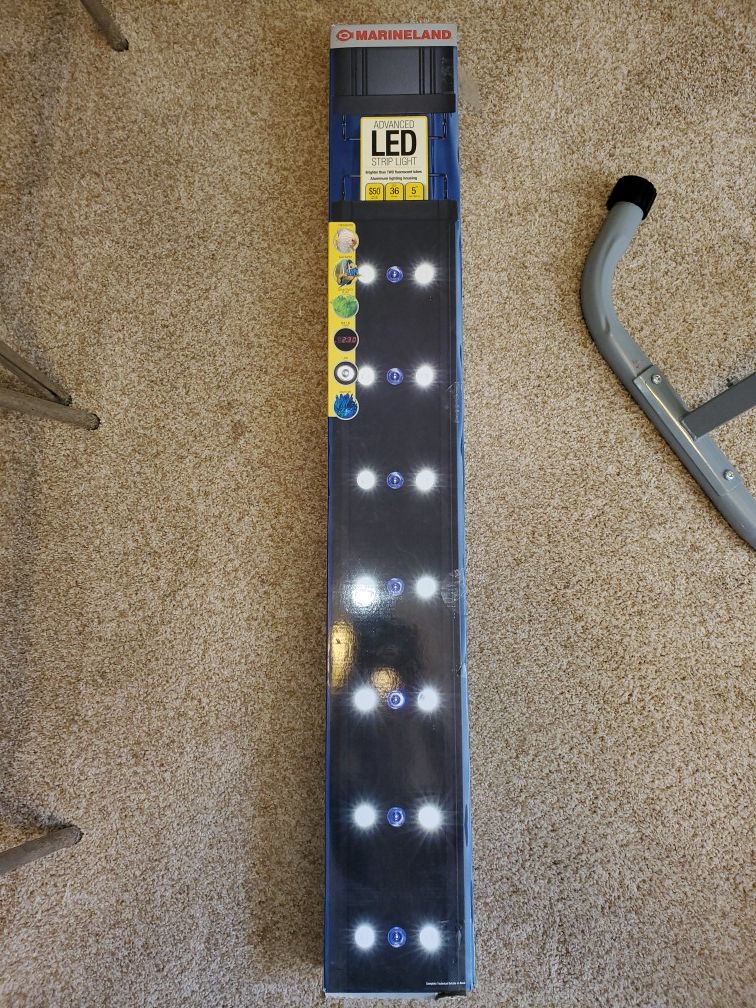 Marineland 36" led aquarium light