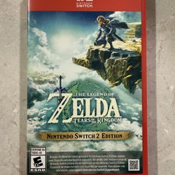 Zelda Tears Of The Kingdom Nintendo Switch 2