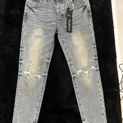 Purple Brand P001 Ice Washed|Size 34|BNWT🏷️