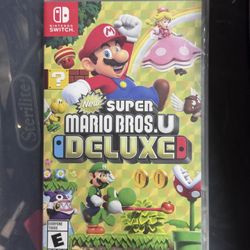 Super Mario Bros. U Deluxe - Nintendo Switch Game