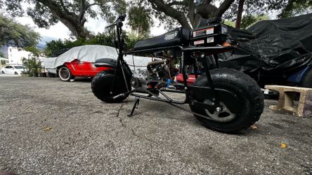 Stretched mini bike