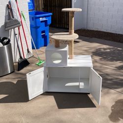 Cat Tower With Storage
