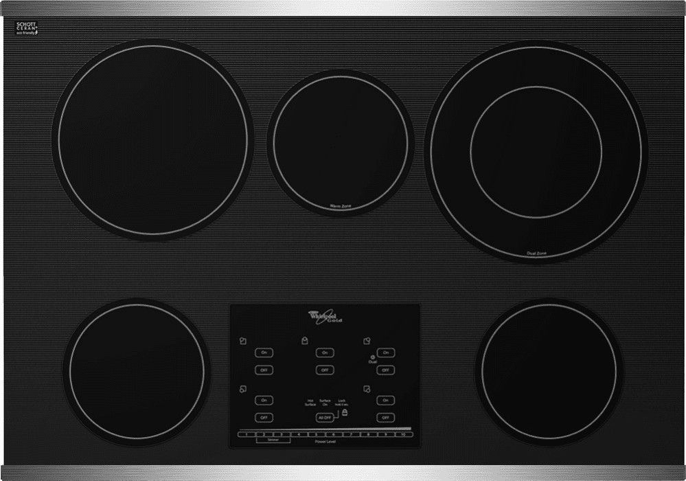 Easy Clean Whirpool Electric Stove
