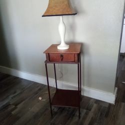 Lamp & Unique Table Stand