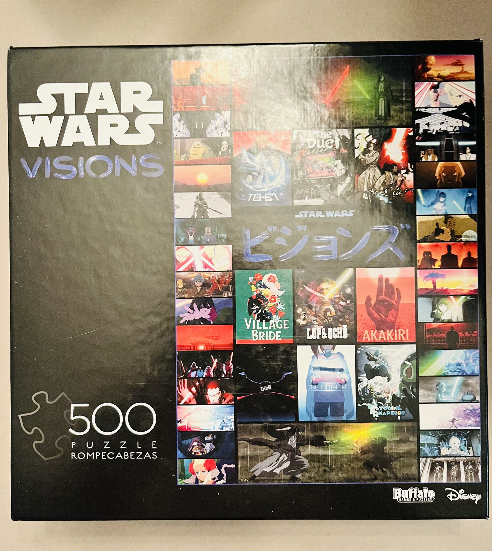 Two Star Wars 500 Piece Puzzles By Buffalo Games 