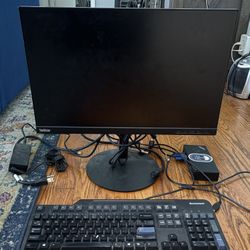 Lenovo Computer Monitor & Keyboard