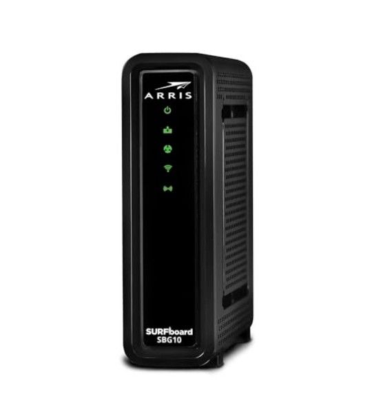 ARRIS (SBG10) - Cable Modem Router Combo - Fast DOCSIS 3.0 16 x 4 Gigabit & AC1600 WiFi, For Comcast Xfinity, Cox, 400