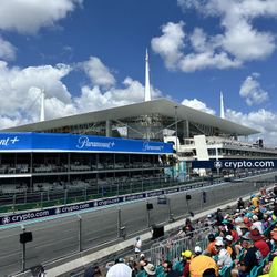 Formula 1 Turn 1 Grandstand Sunday Race Day