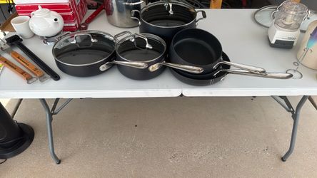 9 piece HA1 Expert Nonstick AllClad Set
