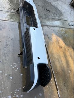 2017 Silverado rear bumper used 450 OBO