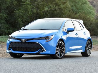 2019 Toyota Corolla Hatchback (SE trim).