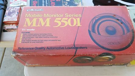 NEW Polk Audio MM5501 5.25" Woofer Speakers Pair