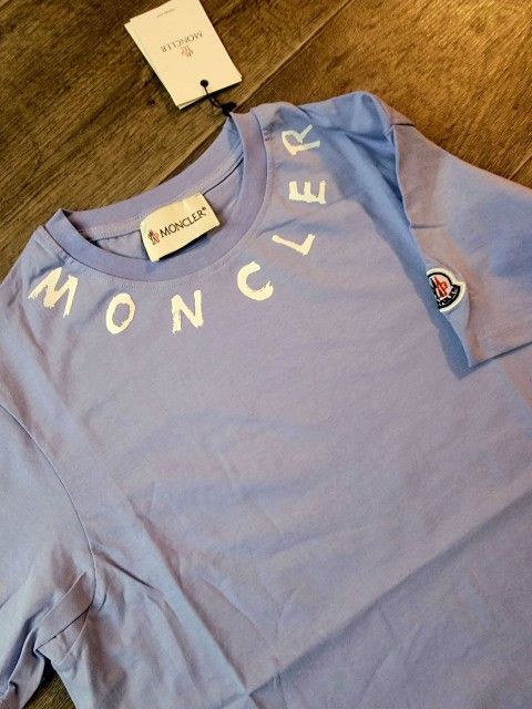 Moncler Sky Blue Shirt 💥 fast Shipping 💥 3 For $100💥small To XL