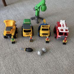 Nikko Machine Maker Construction Set Mega City Service Team,