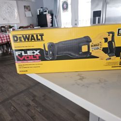 DEWALT
FLEXVOLT 60V MAX Cordless Brushless Reciprocating Saw (Tool Only
Brand New unopened box 
$160.00 firm on price 
