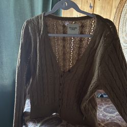 Tan Cardigan 