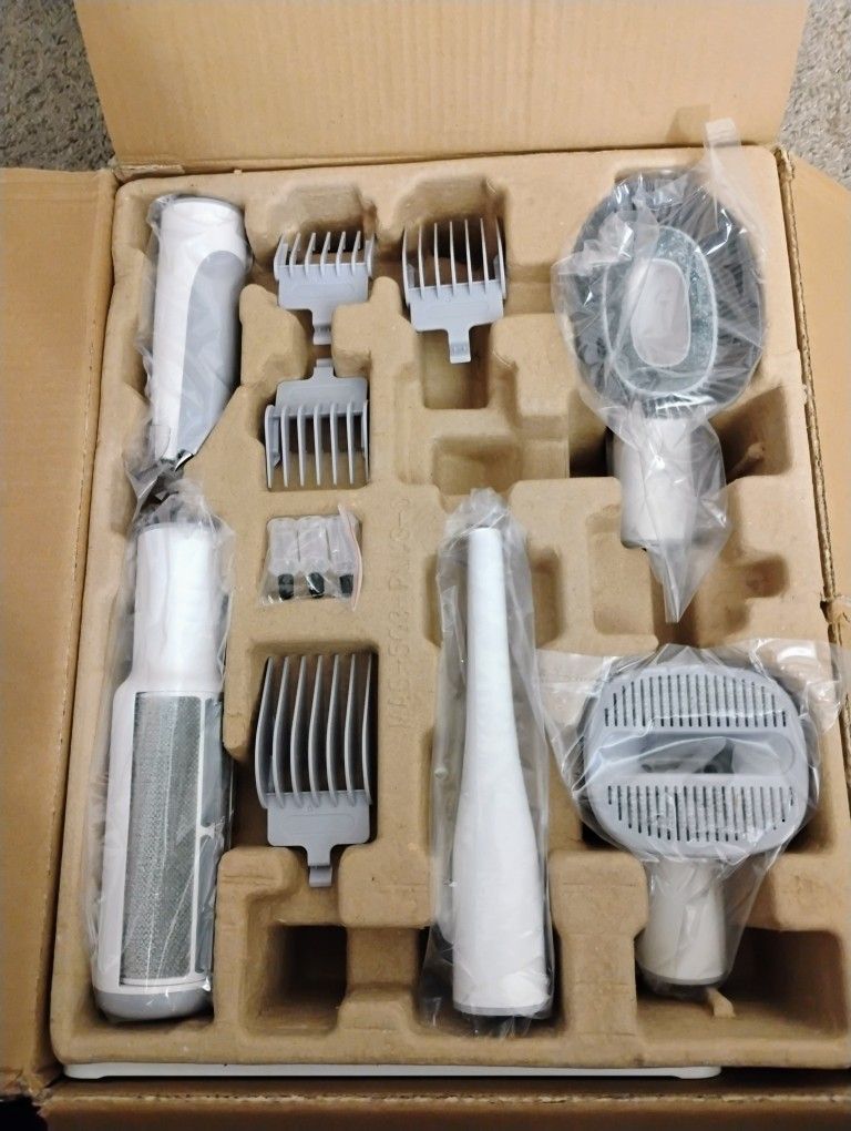 Pet Pivot Dog Grooming Vacuum Set