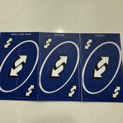 Blue Uno Reverse Card Sticker