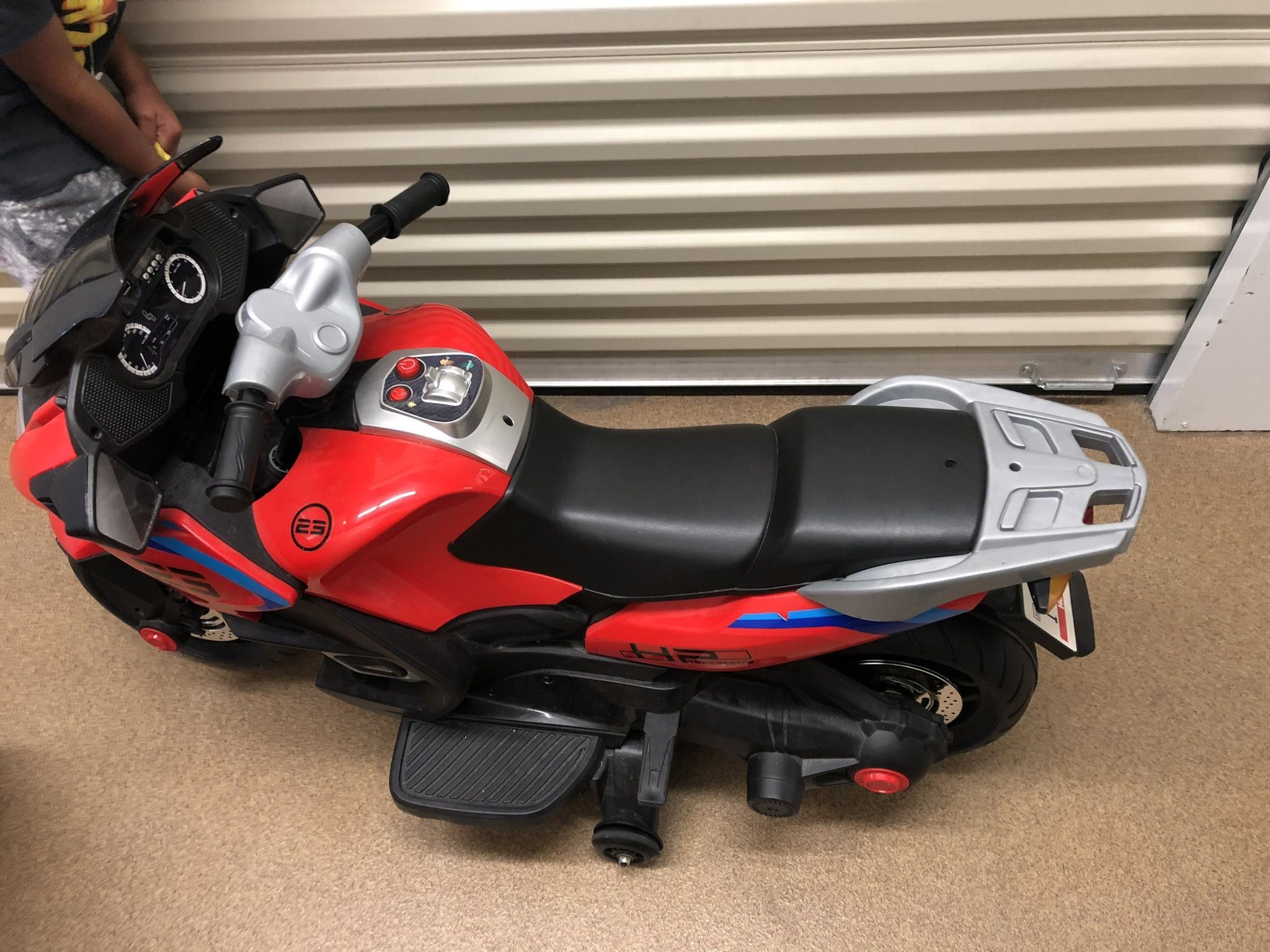 Kids Powered Motorcycle