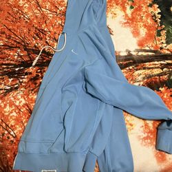 baby blue dry-fit nike tech