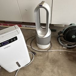 Dehumidifier / Fan / Heater / All In Great Shape. Make Offer