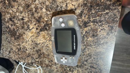 Gameboy Advance: Glacier Transparent