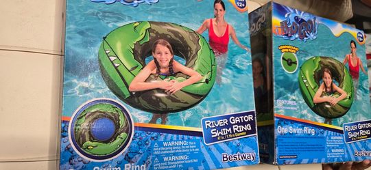 Bestway H2OGO! River Gator Inflatable Tube | Inflatable Pool Float | Great for Adults and Kids