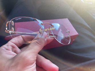 Cartier Glasses - gold arms