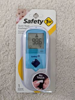 Safety 1st No-Touch Thermometer (Brand New)

Multiple units available.
Pickup only in Brunswick. Thanks.