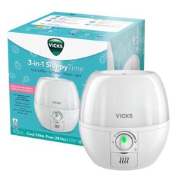 Vicks 3 in 1 Humidifier - Diffuser - Nightlight