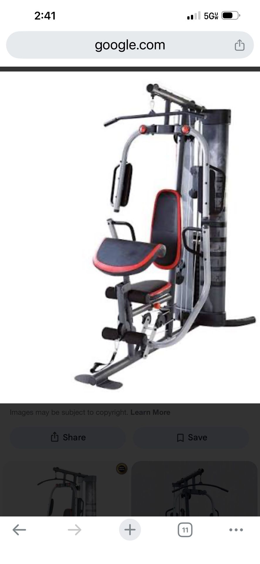 Weider pro 5500