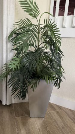 Faux Plant With Planter 