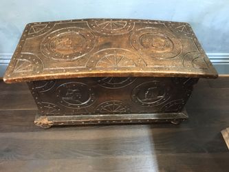 Colonial Spanish Antique Trunk