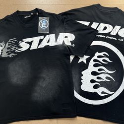 Hellstar Black and White Tee