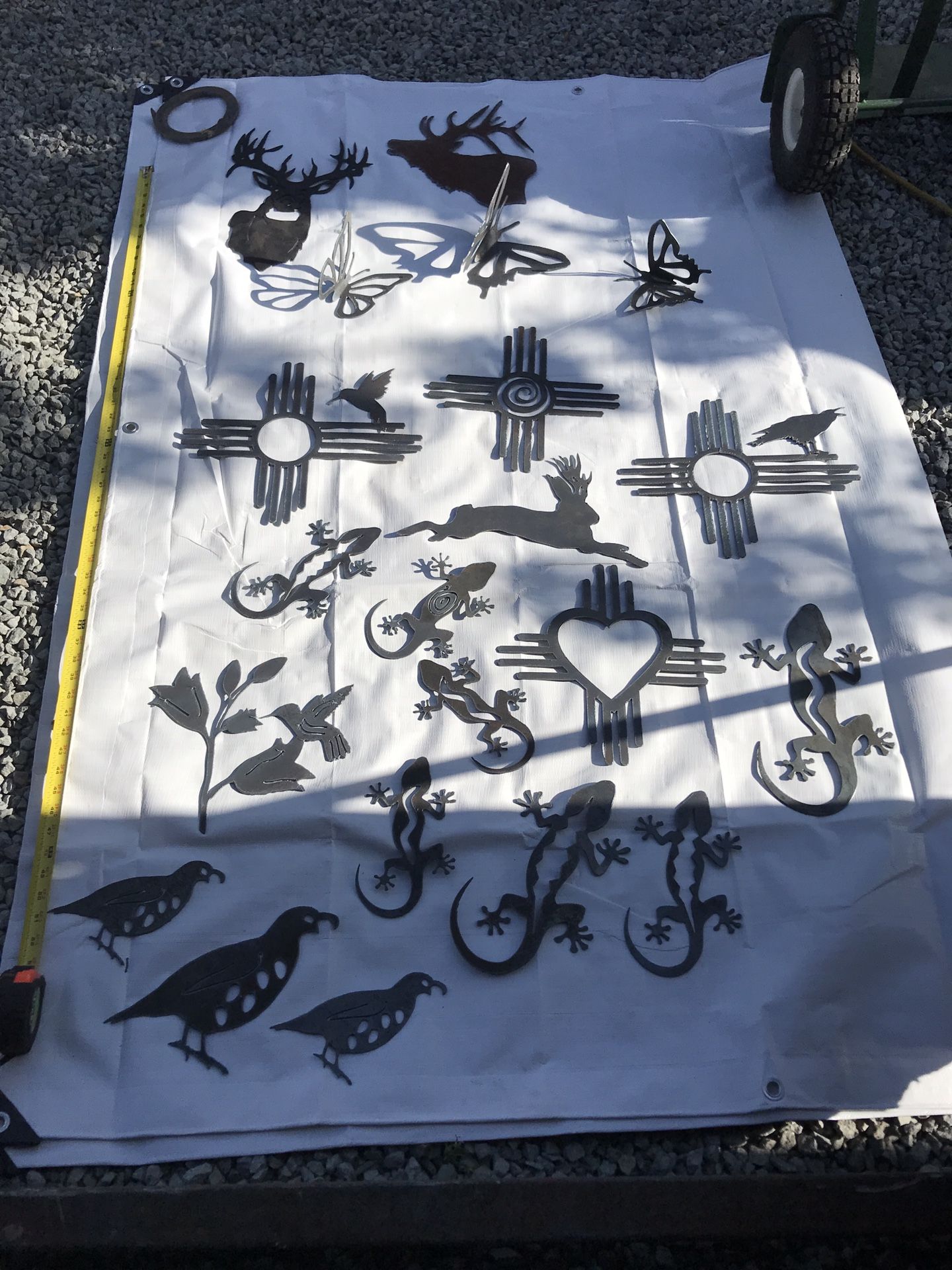 Steel silhouettes $1-$2 per inch. Discounts available up to 50%