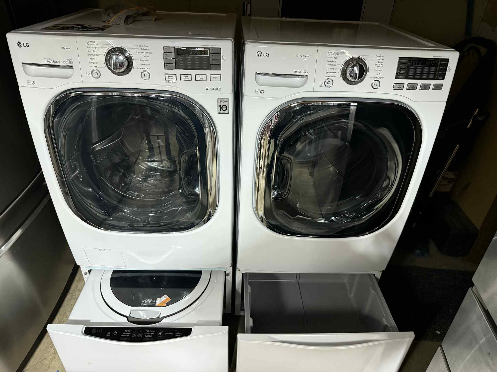 Washer And Electric Dryer