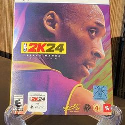 NBA 2K24 Black Mamba Edition - PS5 Game - New Sealed