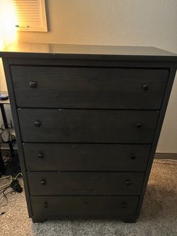 Solid Pine 5-Drawer Dresser / Chest - Progressive Furniture