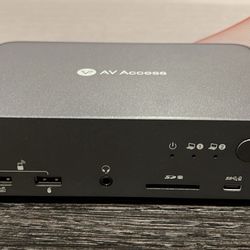 AV Access USB Docking Station for 2 Laptops/Dual Monitors