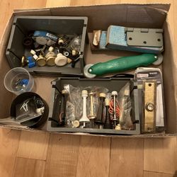 Door / Hinges/ Sliding Door Parts2 Boxes $15 Each