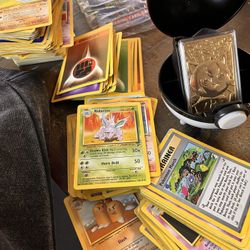 ‘90’s-‘20’s Pokémon Card Collection And Tyranitar & Mew Promo 