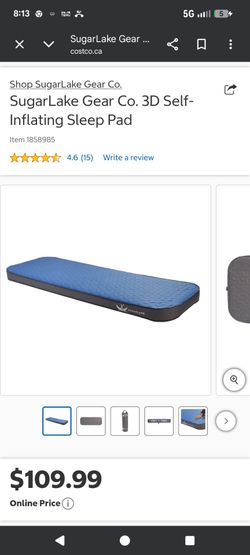 Costco - 4inch camping pad!! New