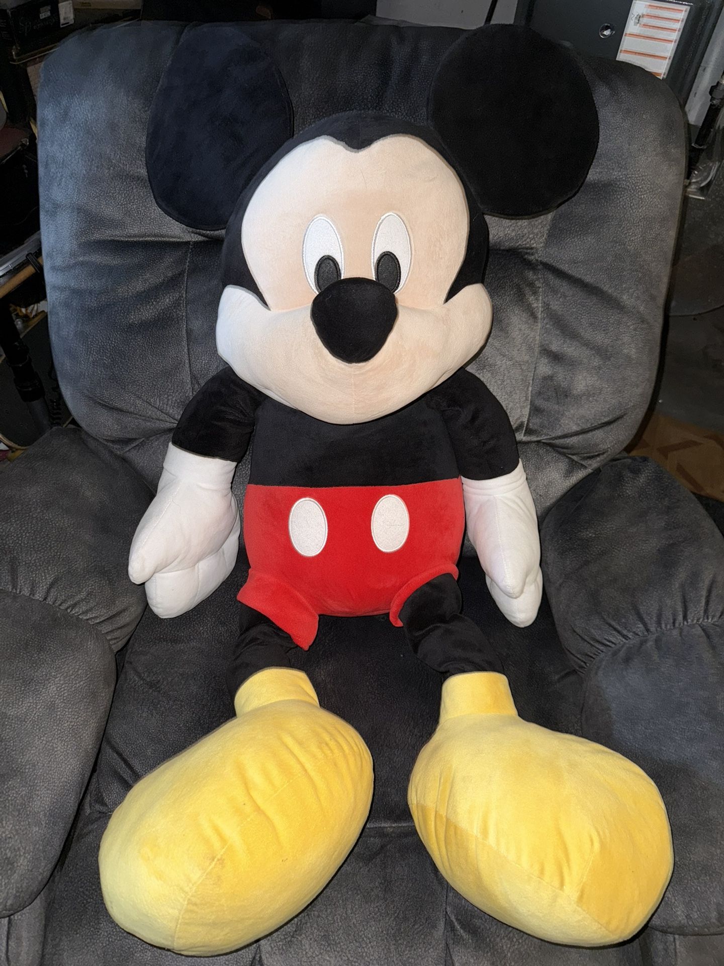 Disney Baby Mickey Mouse Jumbo Large Plush Big Used Pre Owned Collectible 2021 U