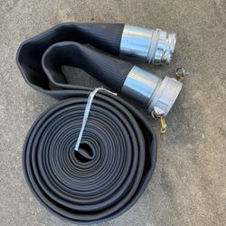 4” Black Nitrile Discharge Hose