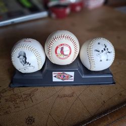 Set Of Three Ozzie Smith Baseballs