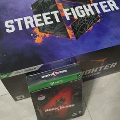 Xbox Series X Games Street Fighter 6 Collector's Edition + Back 4 Blood Video Game 