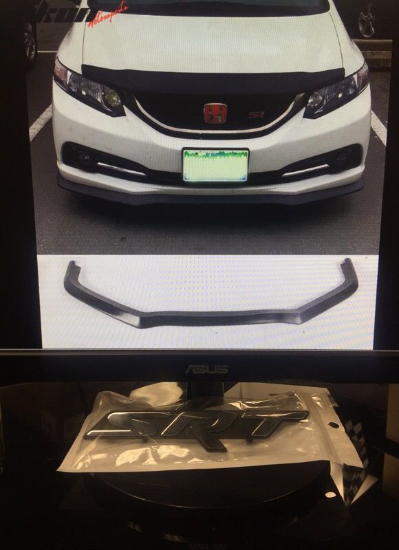HONDA CIVIC FRONT BUMPER LIP
