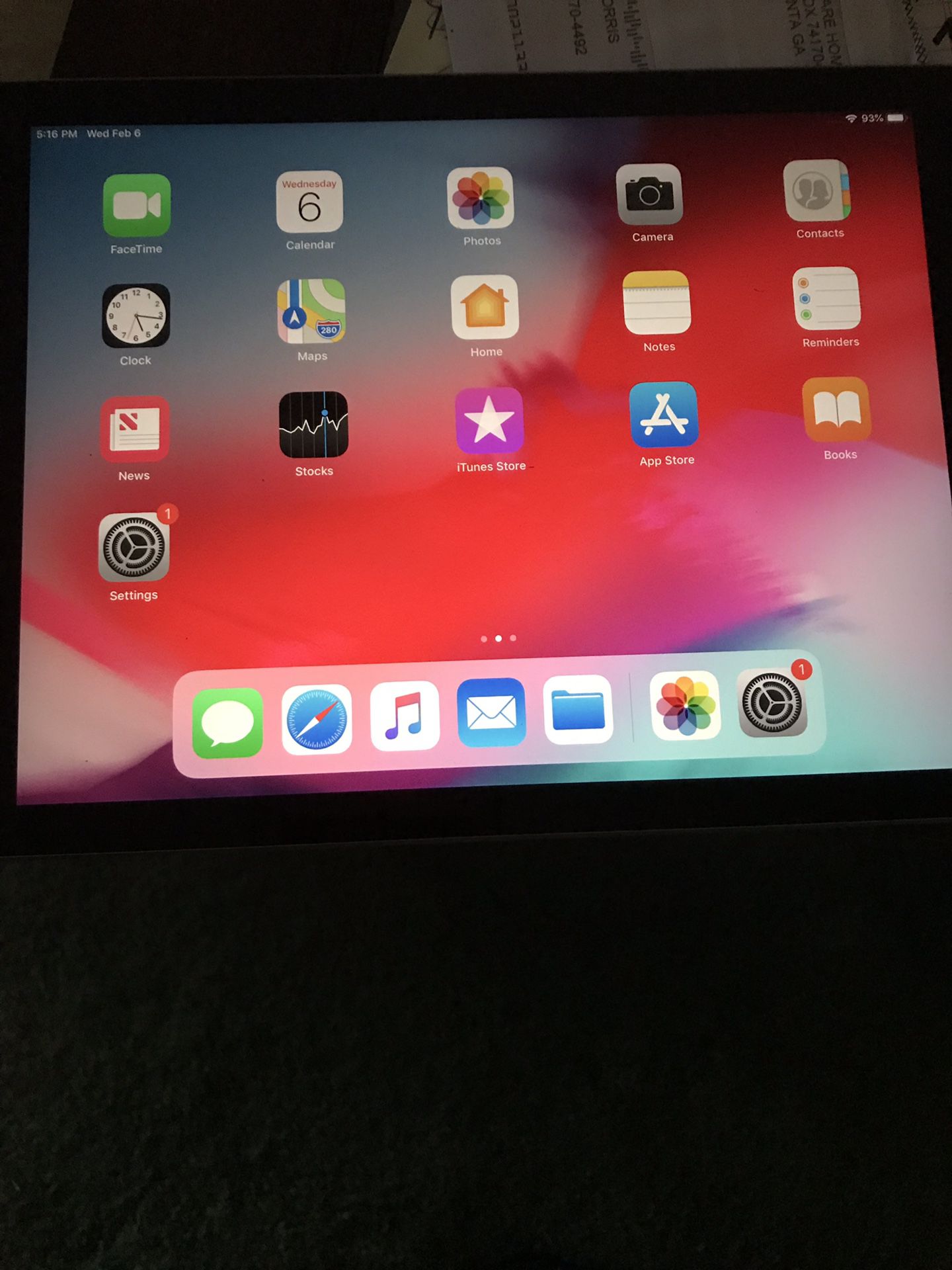 iPad 6 like new