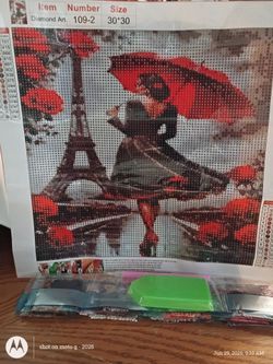 Lady in Paris Diamond Painting Complete KIT whatmost